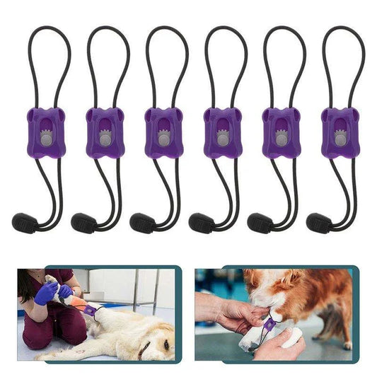 2024 Plastic Pet Tourniquet Animal Pulse Pressure Band Supplies Safe Reliable Cat Dog Lovers