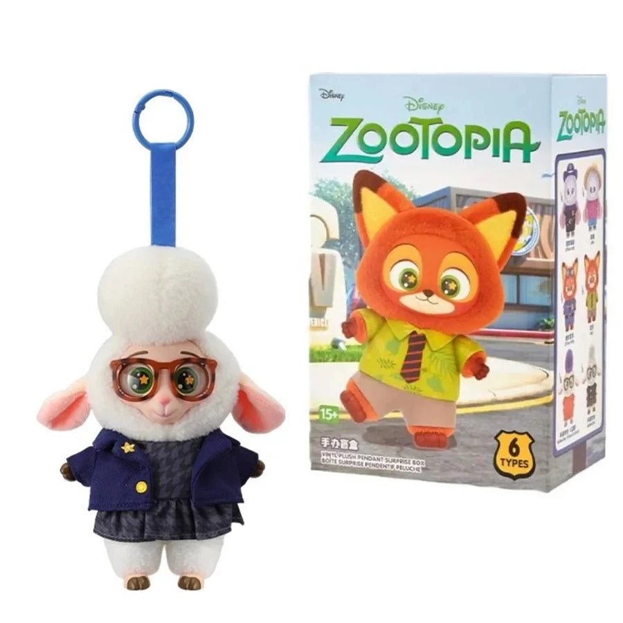 Original Zootopia2 Blind Box Nick Judy Action Figure Plush Vinyl Doll Mystery Surprise Box Anime Figures Cartoon Collection Toy