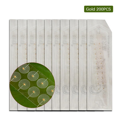 100/200PCS Transparent Ear Point Stickers Ear Pressure Stick Acupuncture Auricular Ear Stickers Massage Ear stickers