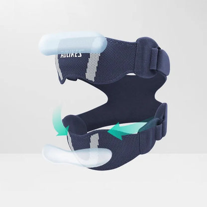 AOLIKES 1PCS Patella Knee Strap with Ergonomic Silicone Pad for Patellar Tendon Support, Adjustable Compression Knee Stabilizer
