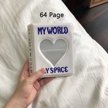 36/64/128 pockets Mini Photo Album Cartoon Album Photo Photocard Holder Book Collect Kpop Album De Fotos Kpop Photocard Binder