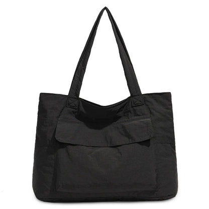 Women's Fashion Shoulder Bag Class Large Capacity Student Tote Bag New Canvas Commuter Handbag Carrying Bags cabas eco bag