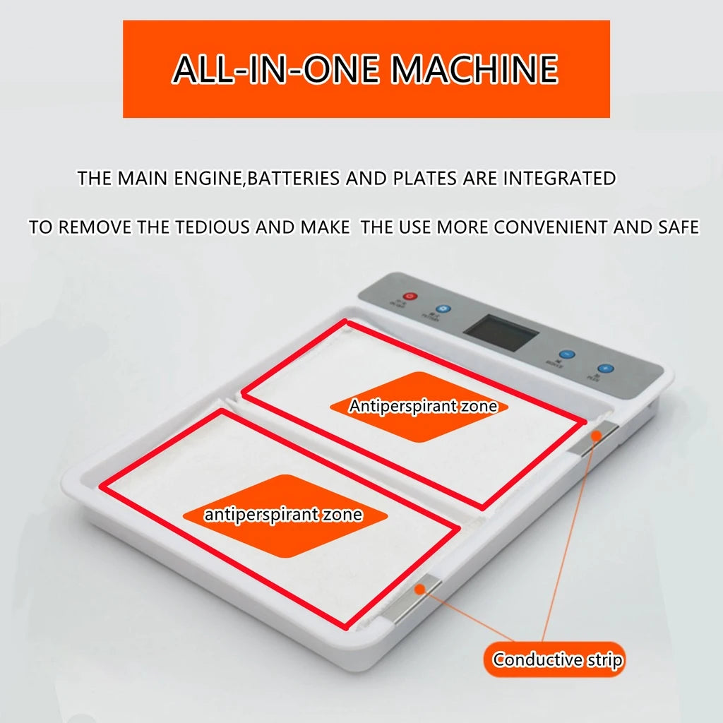 Hands And Feet Sweating ,Hyperhidrosis, Iontophoresis Antiperspirant Machine