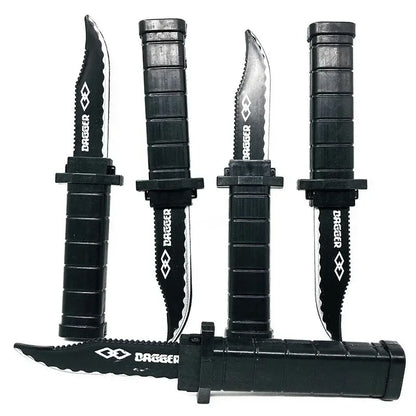 Retractable Prank Knife - Harmless Plastic Comedy Prop for Adults & Kids, Joke Magic Trick Gift