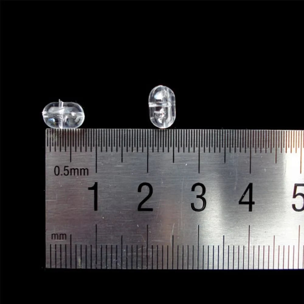 100 47mm/50mm transparent plug drill bits, fishing cross beads, floating balls, double beads, luminous space beans