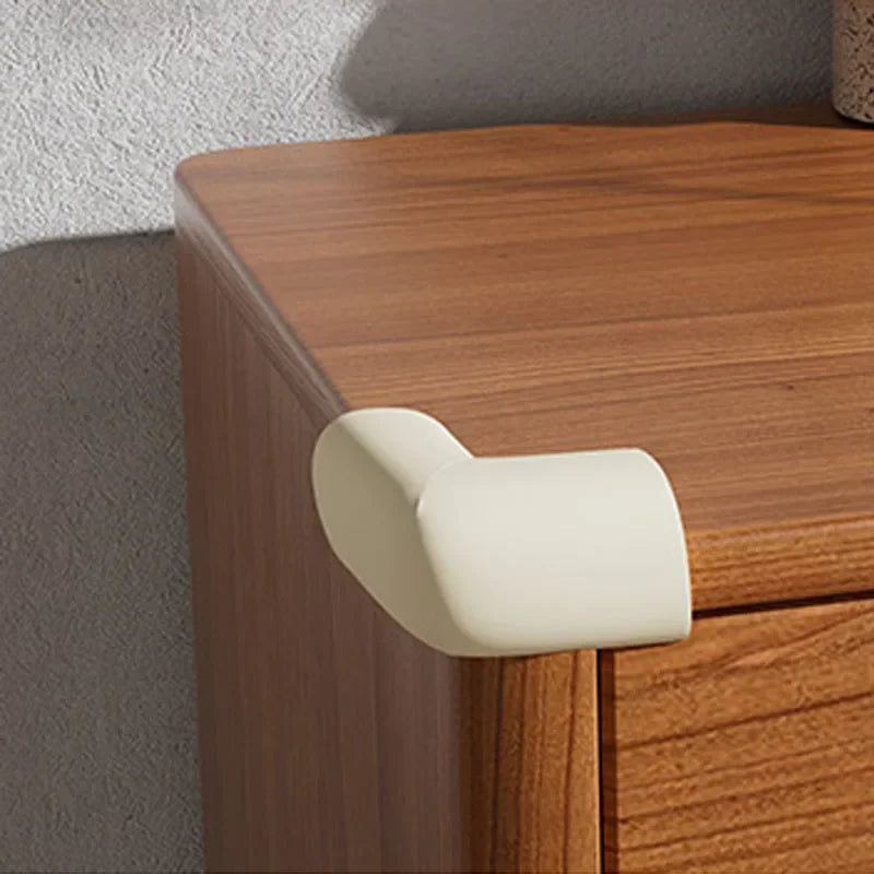 4pcs Soft Baby Proofing Corner Guards - Pre-Taped Table Corner Protector for Child Safety Furniture Bumper & Sharp Edge