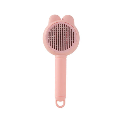 Pet  Hair Removal Cleaning Brushing Comb  One Click Cat Comb Massage Pet Beauty Cat Dog Floating Hair Massage Pet Comb