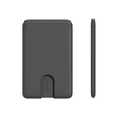 HOMEFISH Phone Holder Sticker Credit Card Holder Adhesive Soft Silicone Mobile Phone Wallet Compatible for Iphone Android
