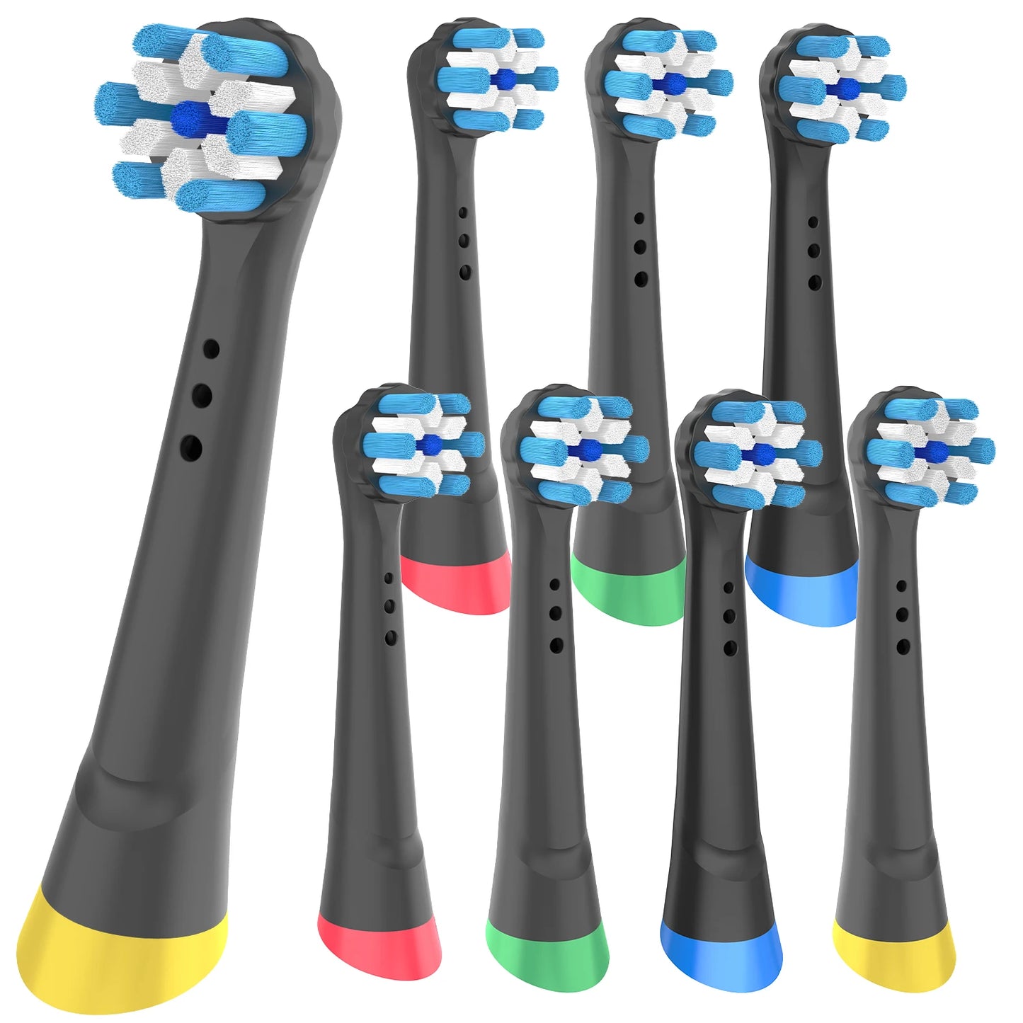 4/8pcs Replacement Brush Heads Compatible with Oral-B iO 3/4/5/6/7/8/9/10 Series Electric Toothbrush