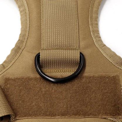 Military Large Dog Harness Pet German Shepherd Malinois Training Vest Tactical Medium Dog Harnesses Hunting For Dogs Accessories
