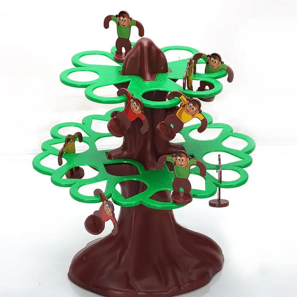 Jumping Monkey Climbing Tree Board Game Family Friends Interactive Party Desktop Game Toy for boys Girls birthday gift kids