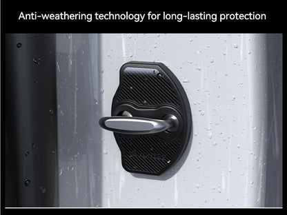 YZ For Tesla Model 3 Y YL Highland Juniper Car Door Lock Cover Protection Absorbing Pad Anti-Collision 2026 Car Accessories