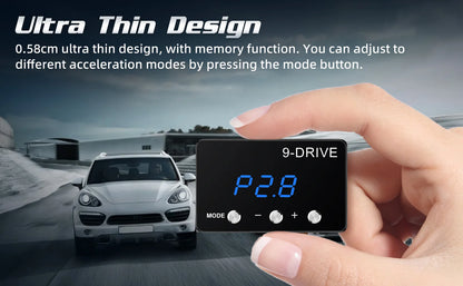 Racing Power Accelerator Controller Plug Play 9-Drives Electronics Throttle Controller Car Pedal Booster Tuning Parts Accessory