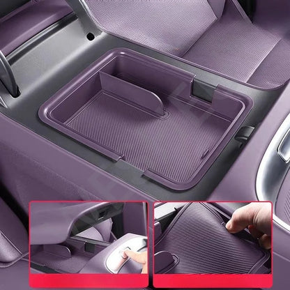 For LEAPMOTOR B10 2025 2026 Car Accessories ABS Armrest Storage Box Tray Automobile Center Console Organzier Interior