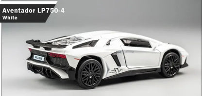 1:32 Lamborghinis SV LP750-4 Alloy Sports Car Model Diecast & Toy Metal Vehicle Simulation Car Model Collection Children's Gifts