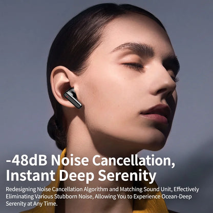 KaiAqua Original Noise-Cancelling TWS Earbuds Bluetooth Lightweight Enhanced Sound Comfort Fit IPX5 Waterproof Sports Daily Use