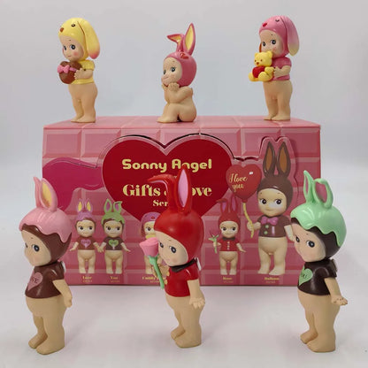 Sonny Angel Mini Figure Gifts Of Love Series Chocolate Mysterious Surprise Blind Box Toy Cure Doll Lucky Mascot Girls Gifts