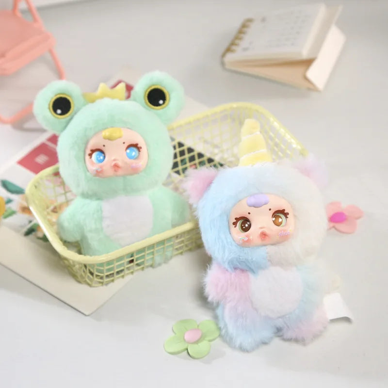 New Cute Milk Candy Keychain Mysterious Blind Box Car Key Decoration Backpack Pendant gift Doll A Birthday Present Blind Box