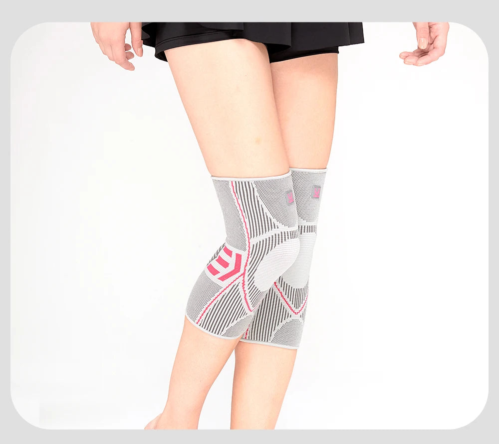 1PCS Fitness Running Cycling Knee Support Braces Elastic Nylon Sport Compression Knee Pad Sleeve for Basketball Volleyball