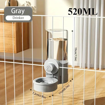 New Tepy Gravity Pet Auto Feeder Waterer Dog Water Supplies Hanging Cage Dog Basin Cat Bowl Automatic Feeder Pet Supplies