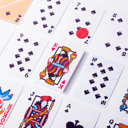 Classic Poker Card Set - Essential Party Game for Gatherings, Tabletop Games & Festive Fun, Durable & Portable Playing Cards