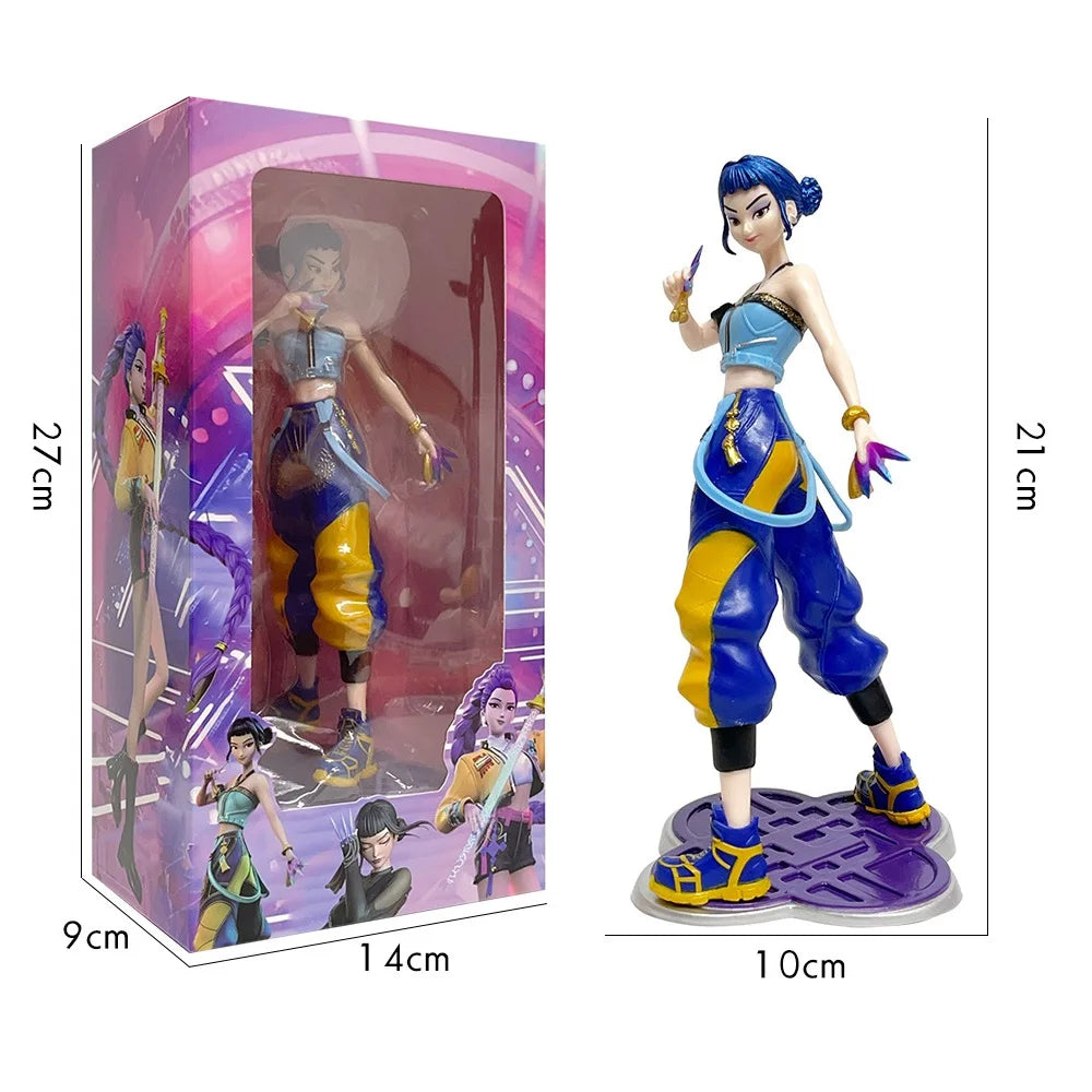 22cm/8.66inch Anime KPop Hunter Periphery Toy Doll Action Figure PVC Model Desktop Ornament Toy Fans Christmas Gifts