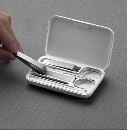 Mijia Nail Clippers Tool Set 5-Piece Set Pedicure Care Clipper Earpick Nail File Professional Beauty Tools Nail Cutter Trimmer