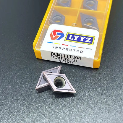 DCMT070204 DCMT070208 DCMT11T304  DCMT11T308 arbide inserts Internal Turning tool