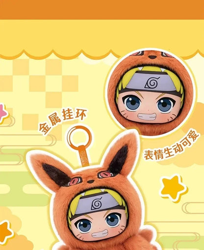 New EAKI Naruto Blind Box Shippuden Party Series Uzumaki Stuffed Shippuden Original Plush Figure Ornament Toy Collection Gift