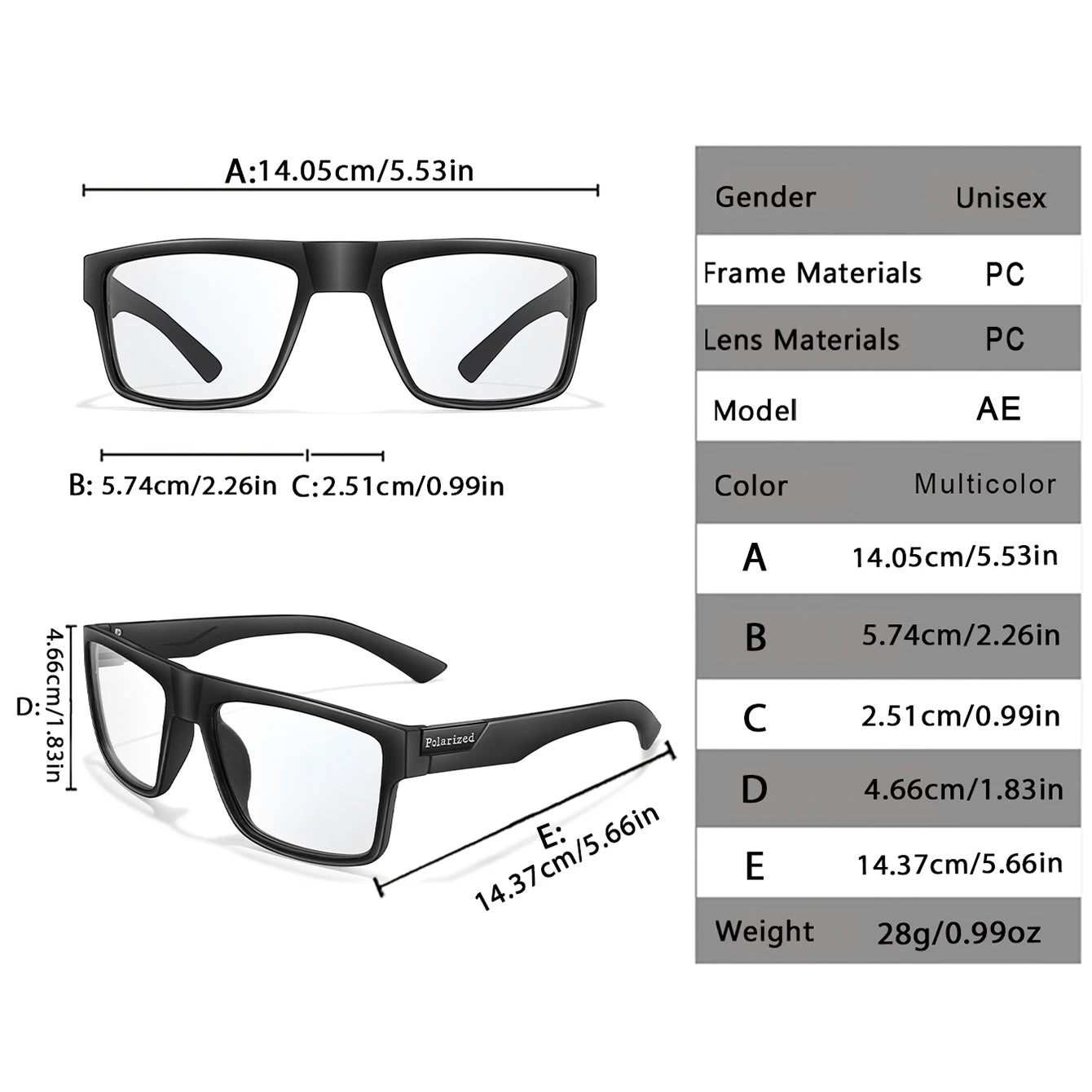 Fashion Polarized Color Changing Cycling Sunglasses Men Night Vision Car Driving Sunglass Dirt Bike Motorcycle  Glasses