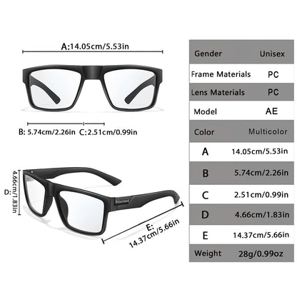 Fashion Polarized Color Changing Cycling Sunglasses Men Night Vision Car Driving Sunglass Dirt Bike Motorcycle  Glasses