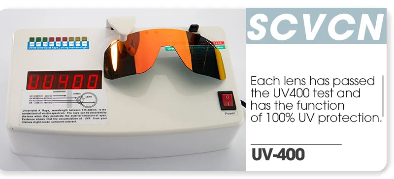 SCVCN Cycling Sunglasses Bike Mountain Driving Glasses Outdoor Sports Hiking Glasses Men's Glasses for Leisure Sunglasses