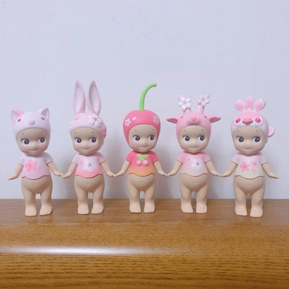 Sonny Angel Cherry Blossom Series Pink Blind Box Toys Anime Action Figure Model Original Ornament Children's Birthday Gifts