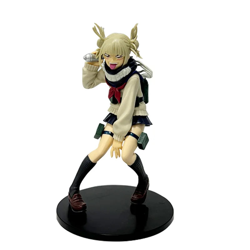 21cm Boku no Hero Academia Anime Figure Bakugo Katsuki Action Figure Midoriya Izuku/Todoroki Shoto Figurine PVC Collection Toys