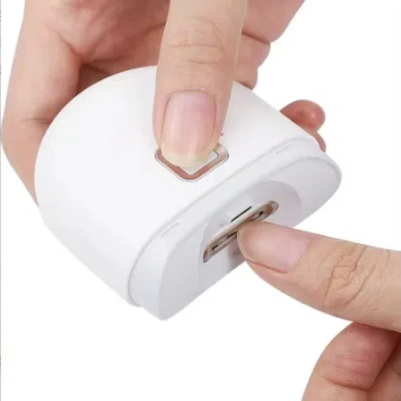 1 Pcs Electric Automatic Nail Clipper Manicure Nail Trimmer For Adult Finger Toe Scissors Pedicure Thick Nails Cutter Sharpener