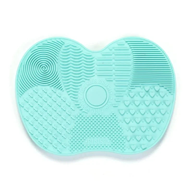 Silicone Makeup Brush Cleaner Folding Powder Puff Cleaning Bowl Eyeshadow Brushes Washing Soft Mat Beauty Tools Scrubber Box