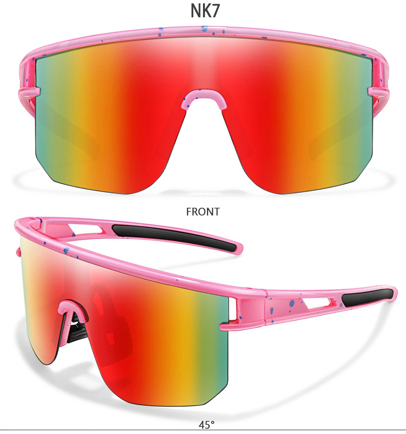 3-8 Years Old Brand Kids Cycling Sunglasses Boys Girls Outdoor Baseball Bike Bicycle Sport Eyewear Youth Gift UV400