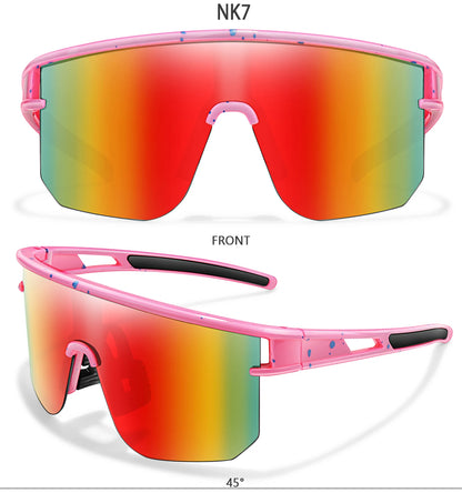 3-8 Years Old Brand Kids Cycling Sunglasses Boys Girls Outdoor Baseball Bike Bicycle Sport Eyewear Youth Gift UV400