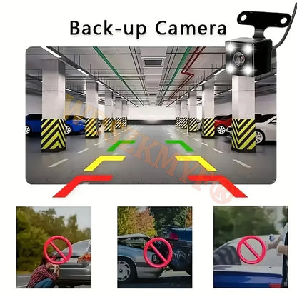 New WIFI 4Channel 360 Degree  Car Dvr 1080P Video Recorder WiFi APP Dashcam 24h Parking Monitor Rear View Camera Car Recorder