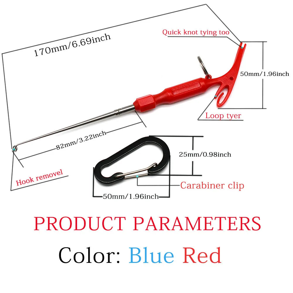 MNFT Security Extractor Fish Hook Remove Quick Disconnect Device Fishing  Accessory Portable