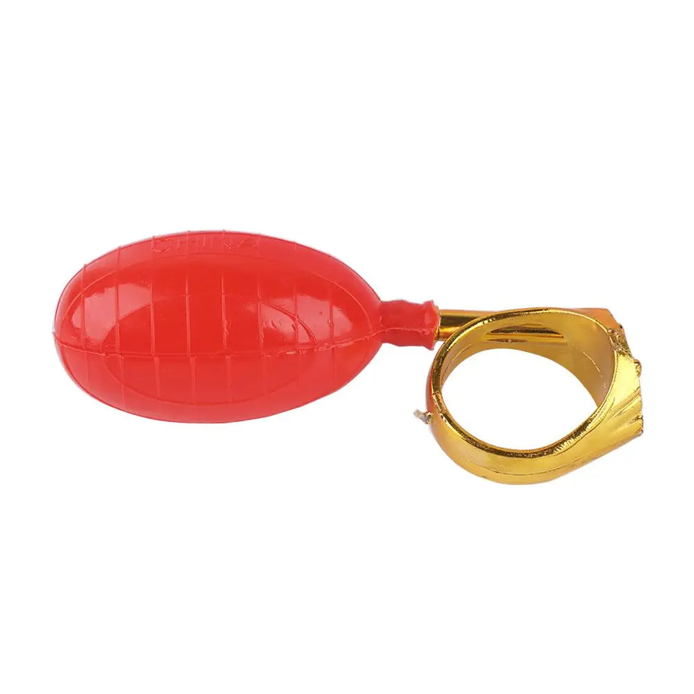 Funny Prank Jokes Fool's Day Water Ring Spray Squirt Ring Tricky Toy