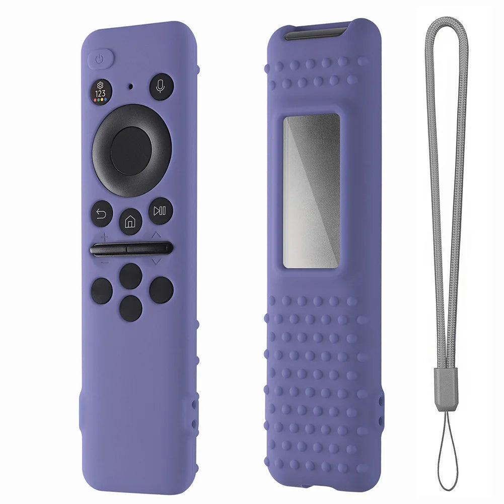 Protective Cover For Samsung 8K Neo QLED HDR Smart TV Remote Control Silicone Sleeve Shockproof Shell Remote Control Covers