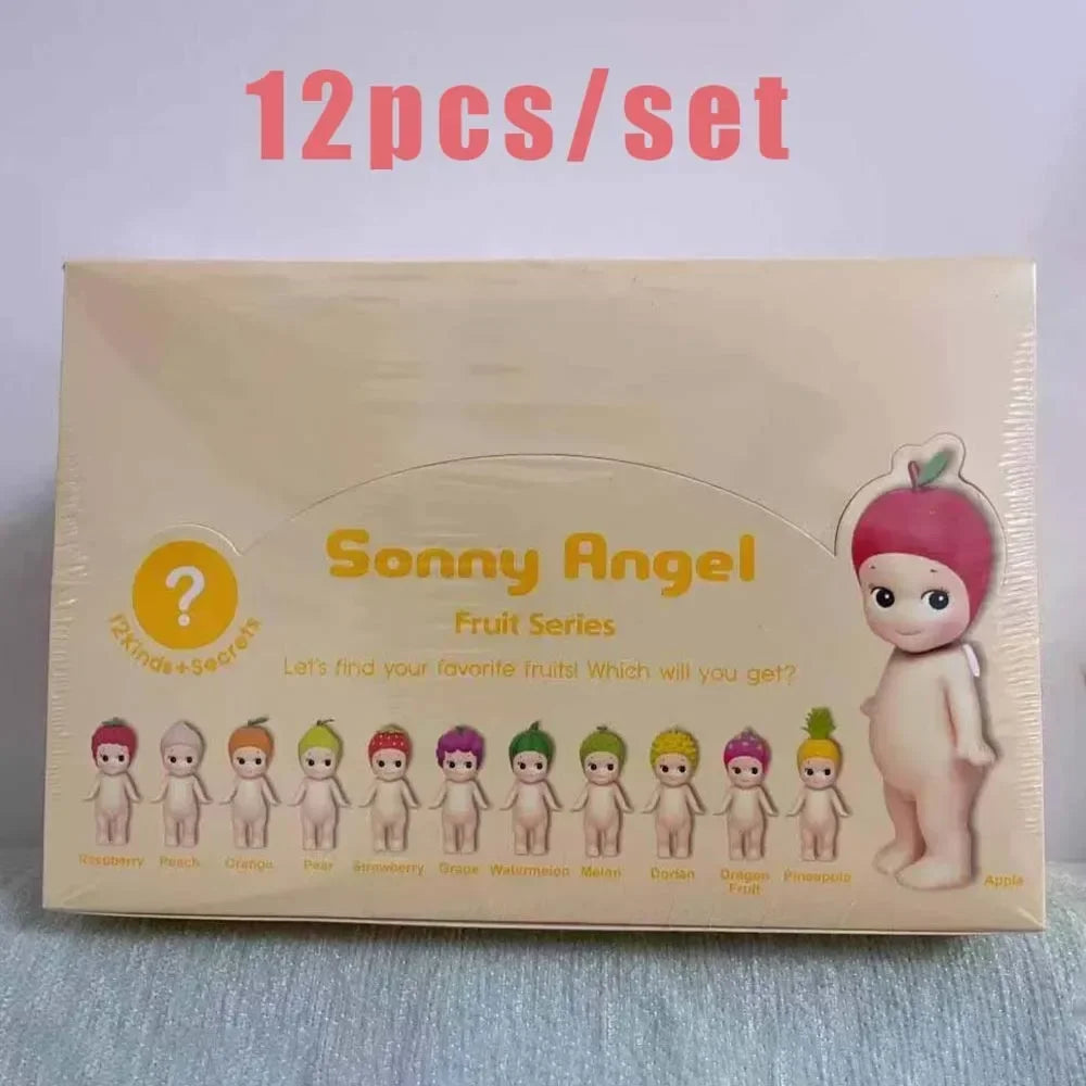 Sonny Angel Mini Figure Fruit  Series Blind Box  Model Anime Doll Desktop Ornament Decor Toy Girl Birthday Gift