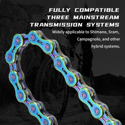 TANKE Bike Chain S8 S9 S10 S11 S12 MTB Road Bicycle Chains,Variable Speed Chain 116/126L High Quality Current Cycling Accessorie
