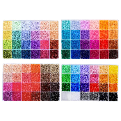 2.6mm 96 Colors Hama Beads Education Iron Beads 3D Puzzle Beads Lroning DIY Intelligence Educational Toys Craft Puzzles