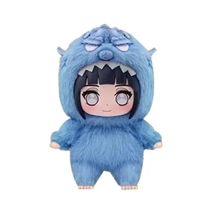 Bandai EAKI Naruto Blind Box Shippuden Party Series Uzumaki Stuffed Plush Bag Pendant Ornament Doll Toy Collection Birthday Gift