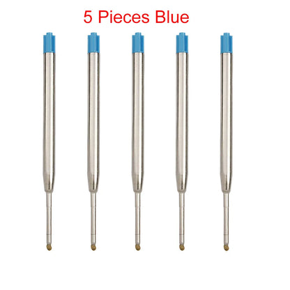 98mm1.0mm Ballpoint Pen Refills For Parker Pens Medium Point Blue Red Black Ink Rods For Writing Office Stationery