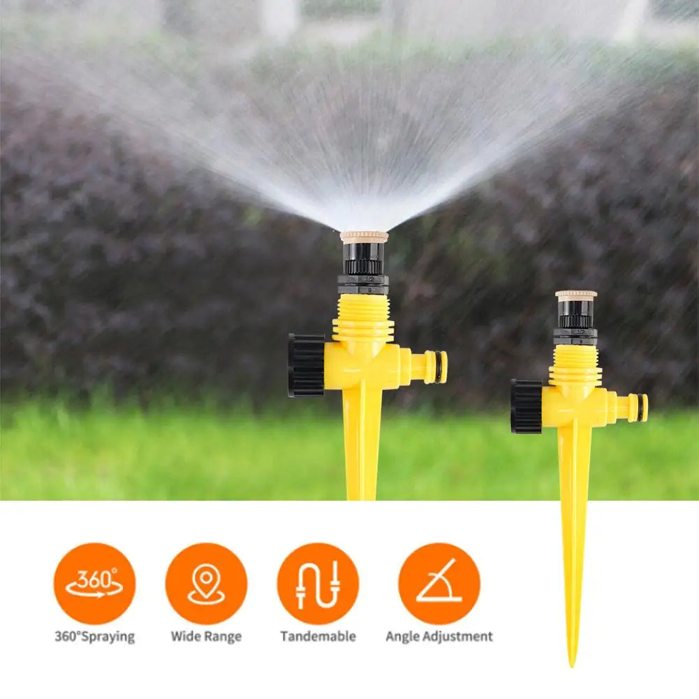 1/2/3/4/5Pcs Irrigation Watering System Agriculture Ground Automatic Tube Plug Buried Atomization 360° Rotation Garden Sprinkler