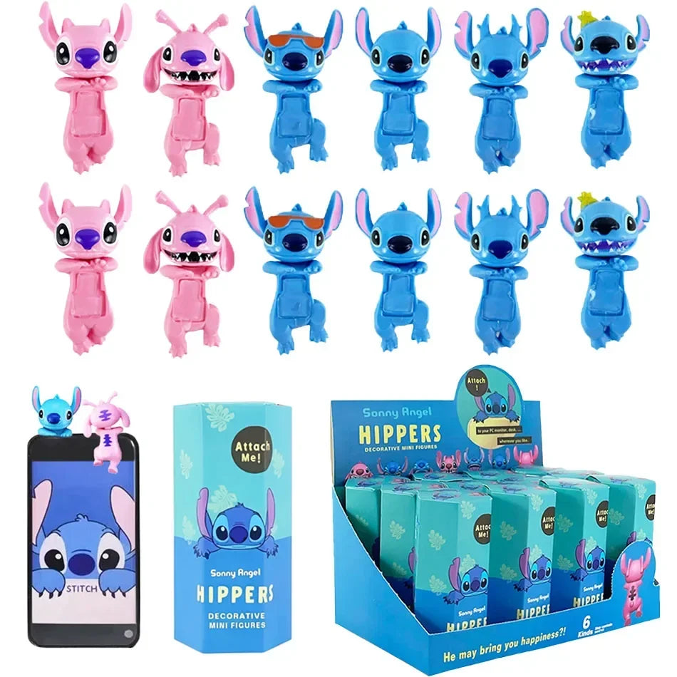 New STITCH Surprise Angel Blind Box Party Angel Mysterious Blind Box Cute Anime Figures Christmas Gifts Model Doll Kids Toys