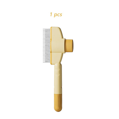 Dog and Cat Knot-removing Comb Pet Hair Removal Self-cleaning Brush Combing the Canine Professional Hairdressing Combs Grooming